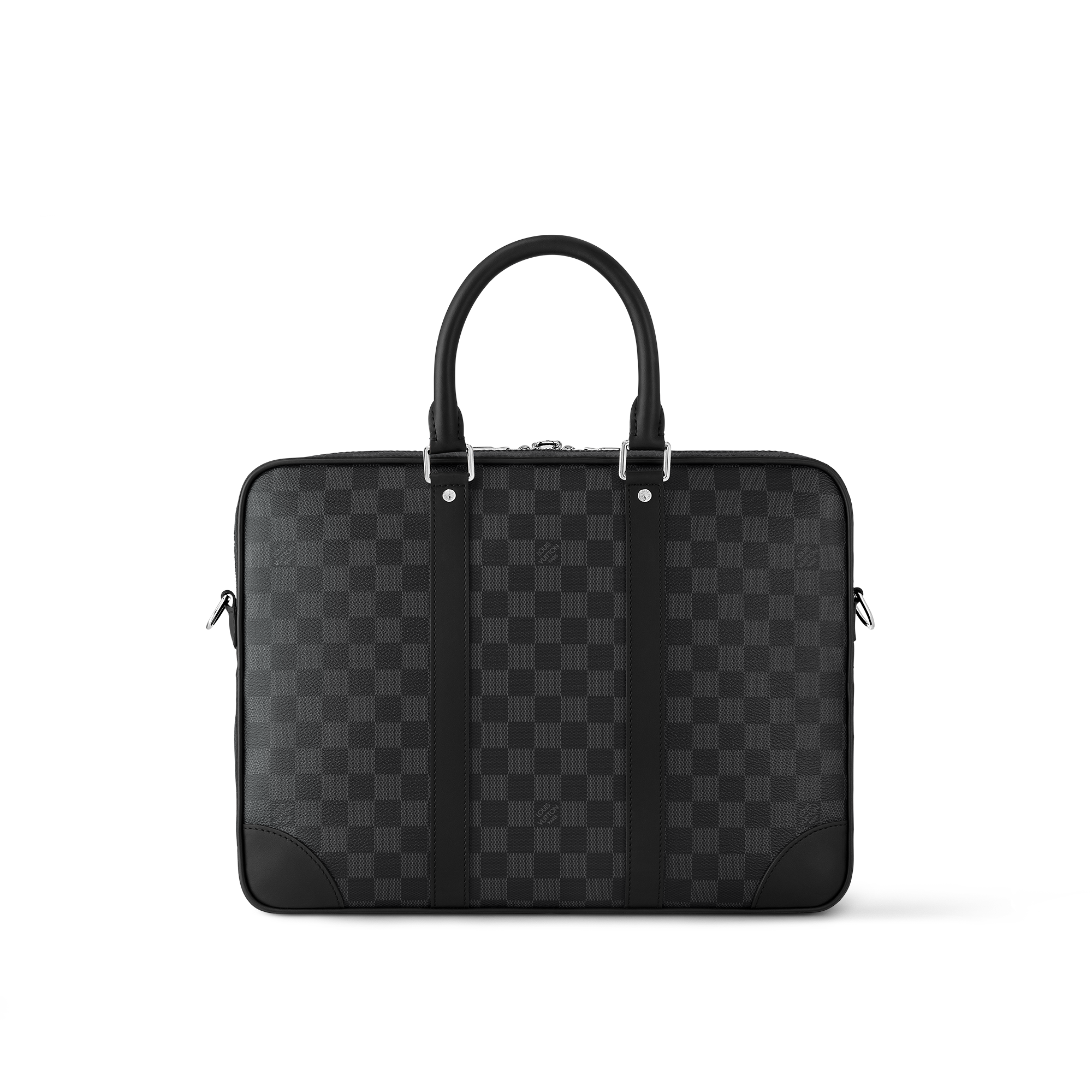 Louis Vuitton Port Document タイガ ビジネスバッグ Porte Documents Voyage Damier Graphite Canvas - Men